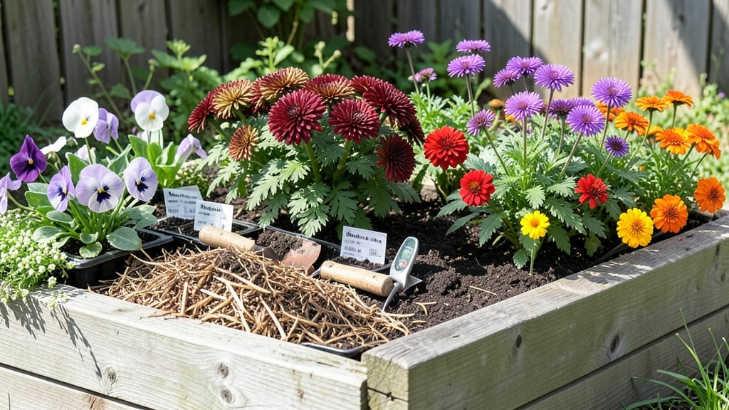 When to Plant Fall Flowers in Georgia: Heat Zone 8A/B Deadlines for Zero-Frost Blooms