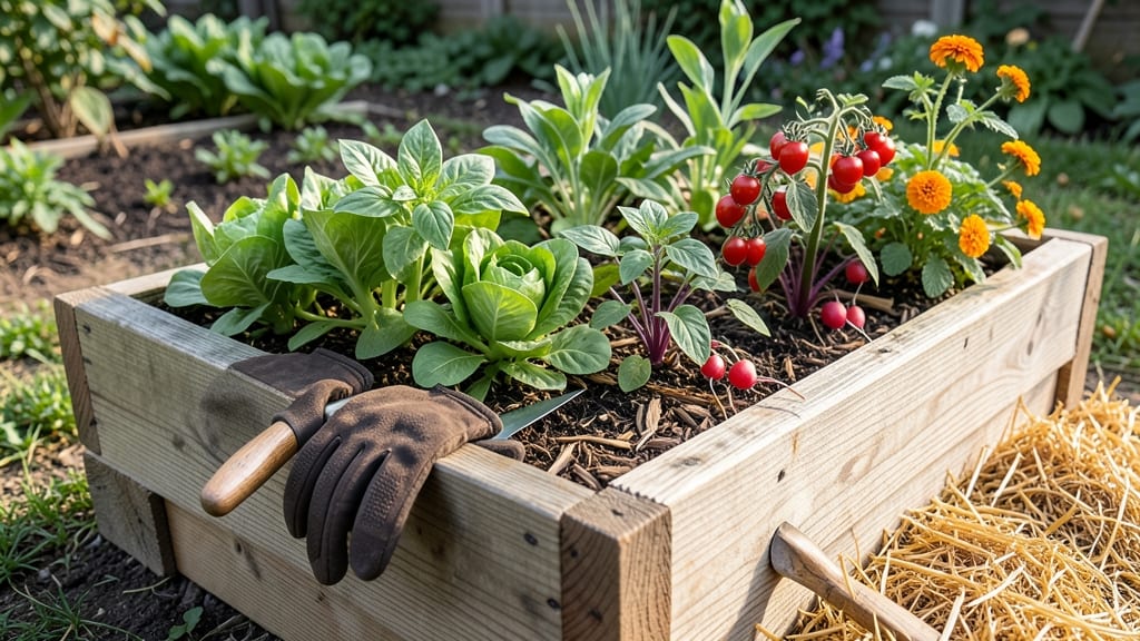 Raised Garden Bed Planter Box: Elevated Growing for Urban Spaces