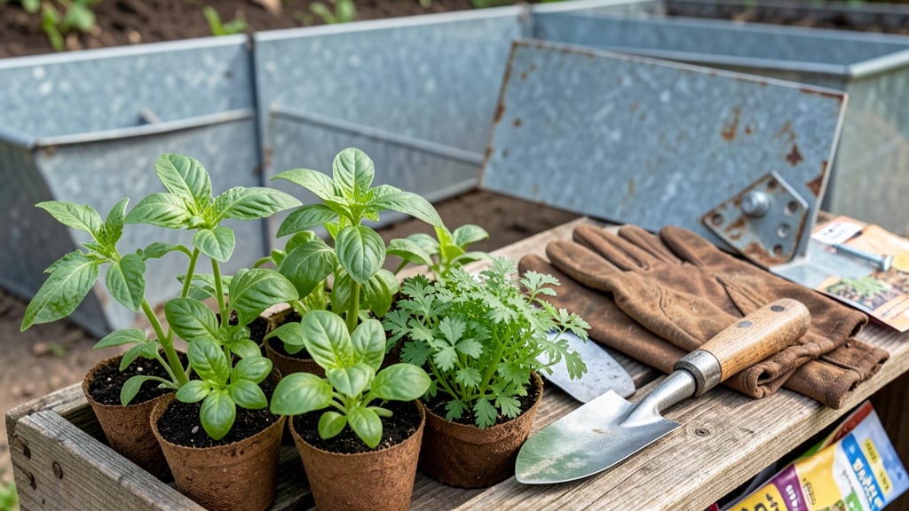 Galvanized Steel Raised Garden Bed Kit: Rust-Proof Durability for Year-Round Planting
