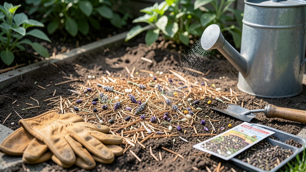 Can You Put Mulch Over Wildflower Seeds: Lightweight Options to Prevent Overheating