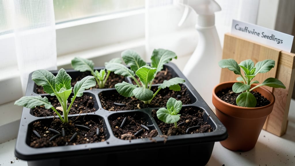 When to Start Cauliflower Seeds Indoors: 8-Week Prep for Zero-Bolt Harvests