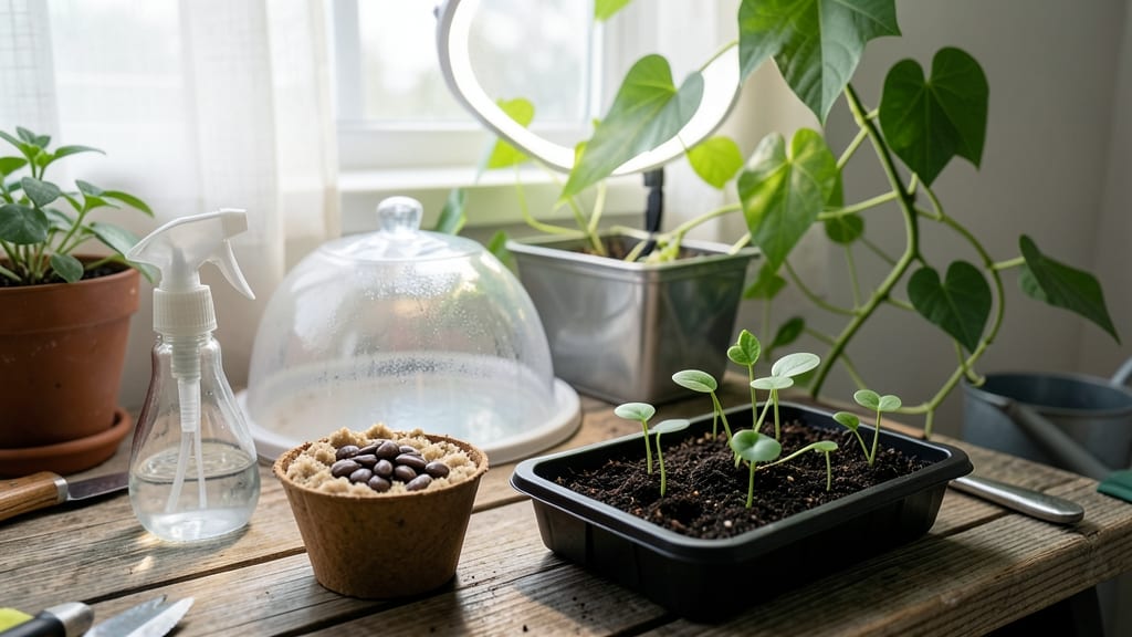 Germinating Moonflower Seeds: Warmth Triggers in 7 Days or Less