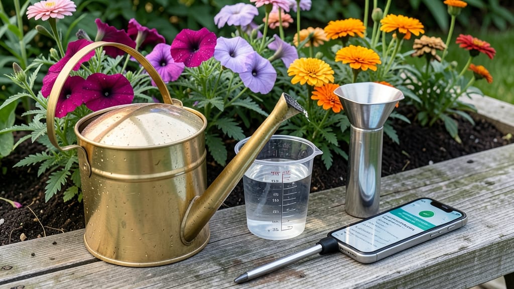 How Much Water Do Flowers Need: Weekly Schedule by Plant Type