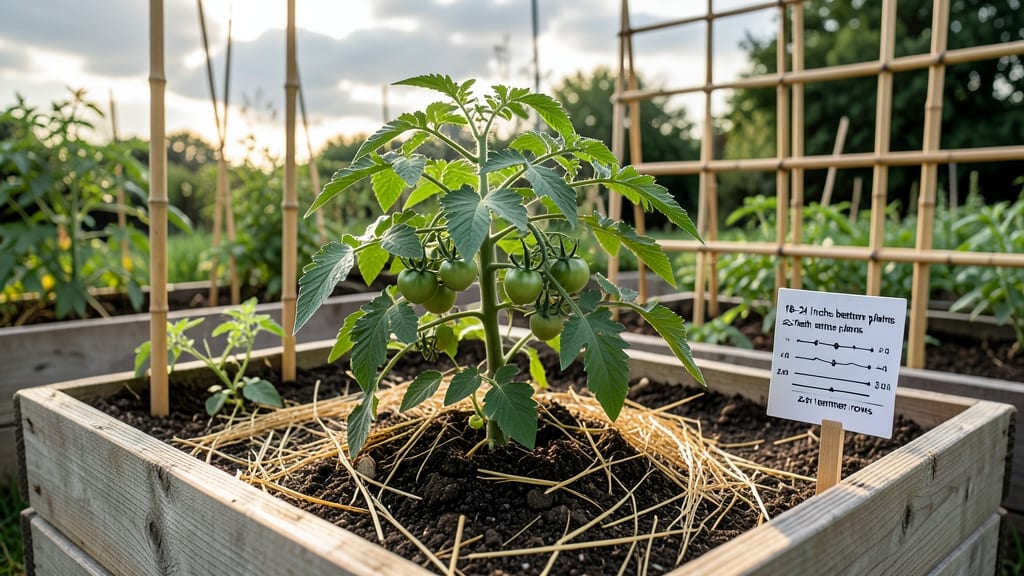 Raised Bed Garden Tomato Spacing: Science-Backed Yields in Limited Space