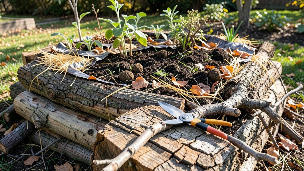 Hugelkultur Raised Bed Layers: Deep Soil Secrets for Year-Round Plant Thriving