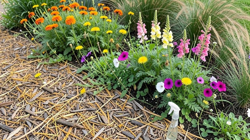 How to Get Rid of Weeds in Flower Bed Naturally: Vinegar and Salt Shock Treatment