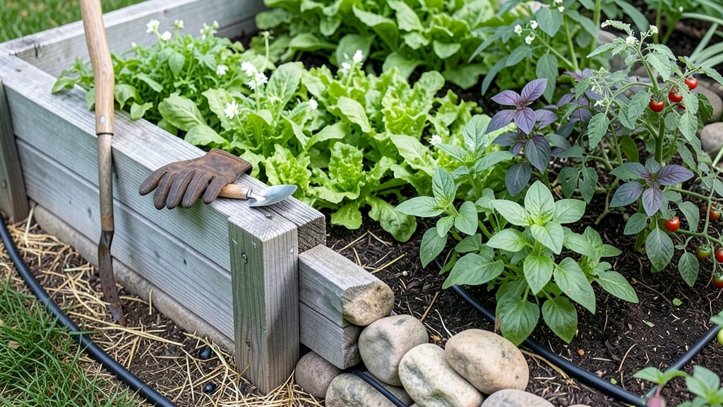 Raised Bed Planter: Elevated Growing System for Deep Root Vegetables