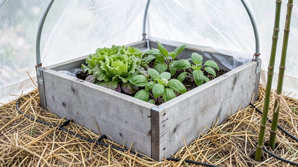 Covered Raised Garden Beds: Year-Round Planting Without Soil Loss