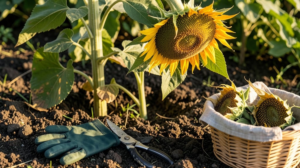 When to Pick Sunflowers: Stalk Firmness & Seed Color Guide
