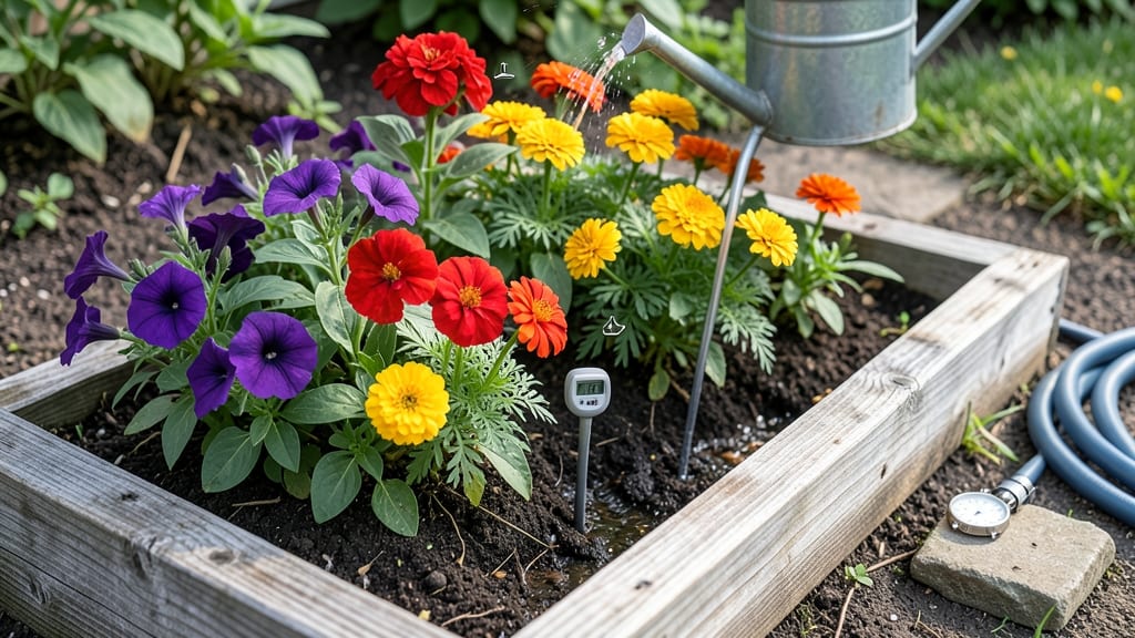 How Often to Water Flowers Outside: Seasonal Schedule by Plant Type