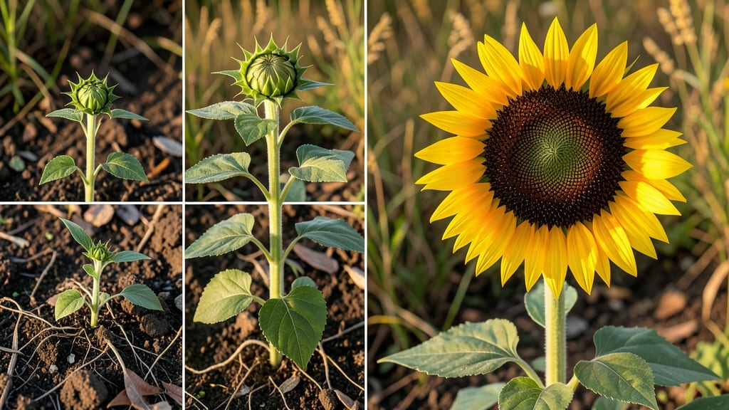 Black Oil Sunflower Growth Stages: Week-by-Week Visual Guide for Healthy Stalks