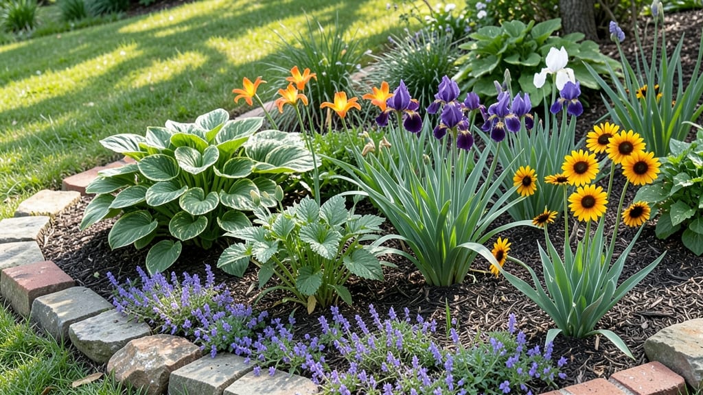 Flower Bed On Hill: Dramatic Elevation That Maximizes Views and Drainage