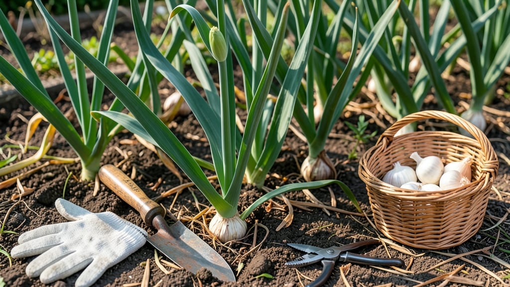Do You Harvest Garlic Before or After It Flowers: The Exact Timing for Maximum Bulb Size