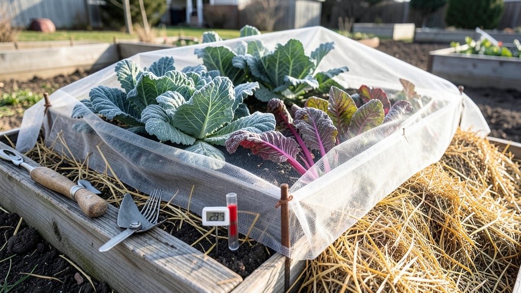 Winter Raised Bed Garden: Frost-Proof Planting Blueprint for Year-Round Harvests
