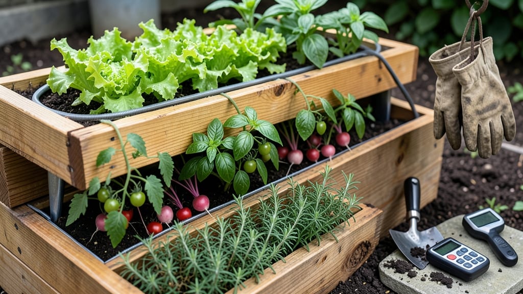 3 Tier Raised Garden Bed Plans: Stackable Design for Year-Round Planting Success