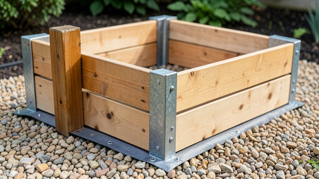 Raised Garden Bed Corner Posts: Heavy-Duty Stability for Long-Term Durability