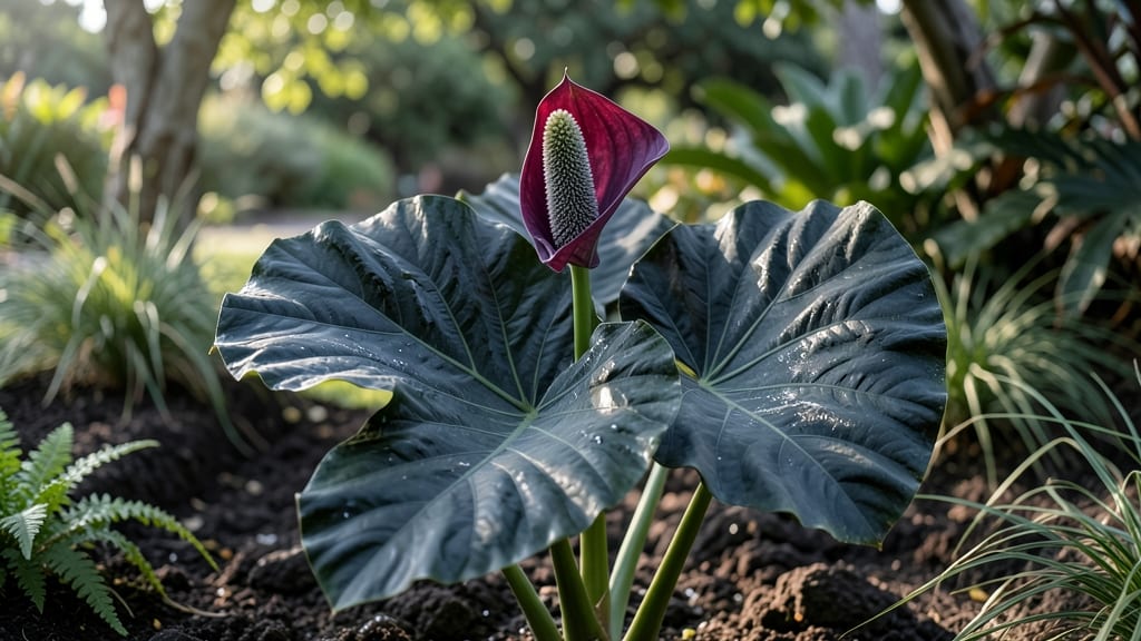 Do Elephant Ears Grow Flowers: When & How to Spot Their Dramatic Blooms