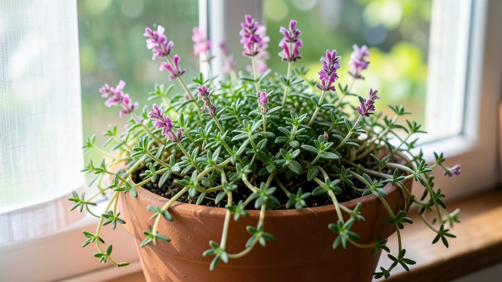 Flowering Creeping Thyme: Year-Round Ground Cover With Fragrant Purple Blooms