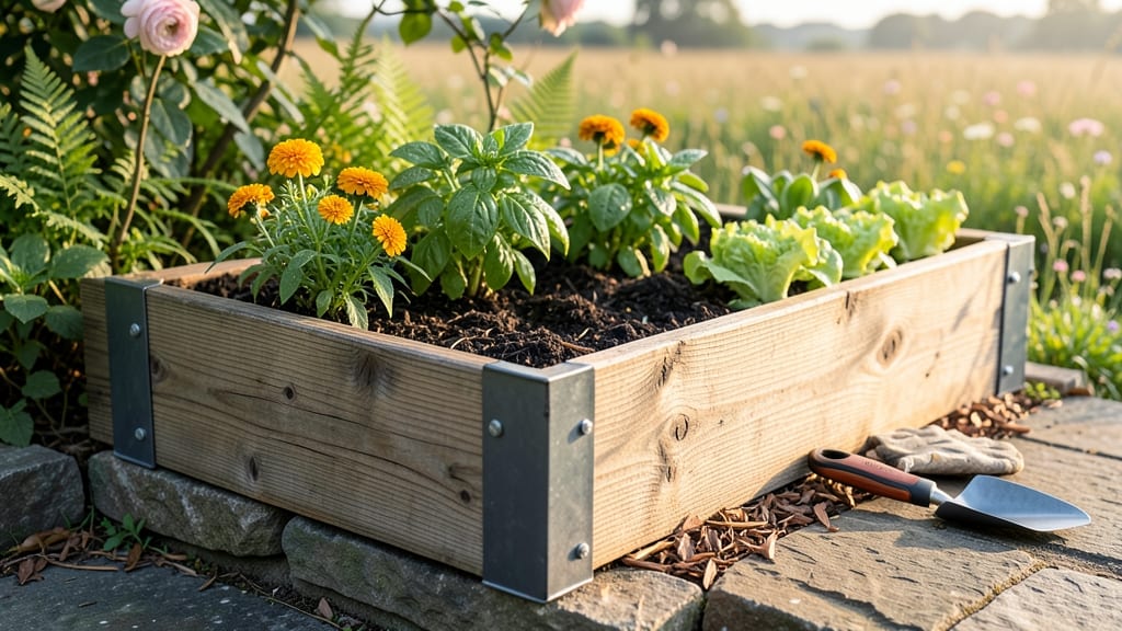 Raised Garden Bed Brackets: Heavy-Duty Stability for Long-Lasting Beds
