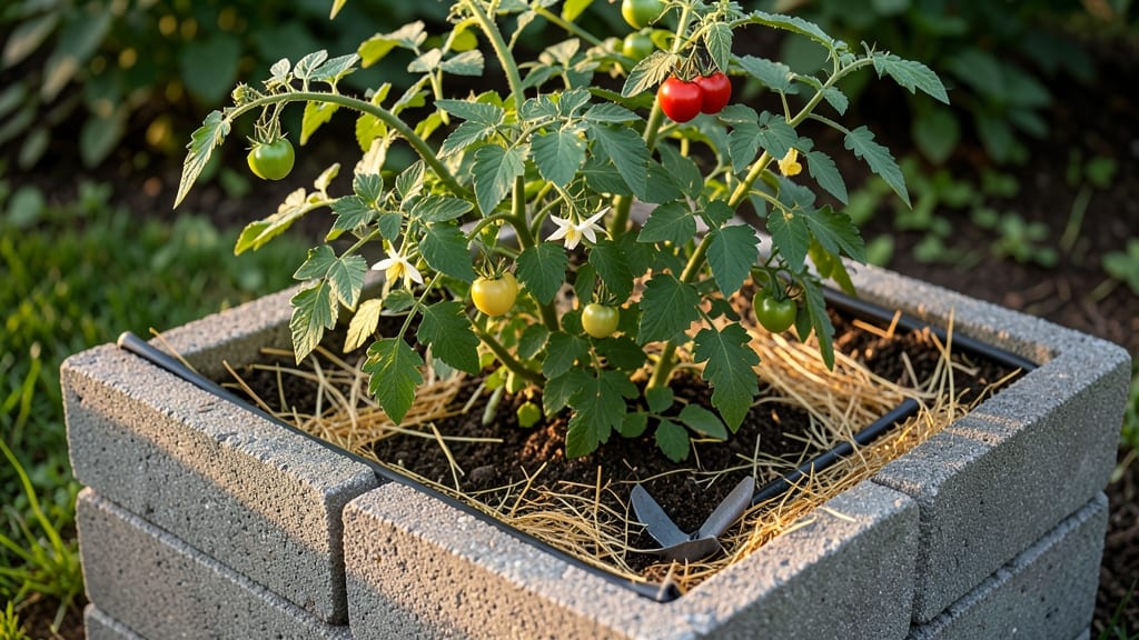 Raised Garden Beds Made Of Cinder Blocks: Durable Frames for Heavy Soil and Plant Stability