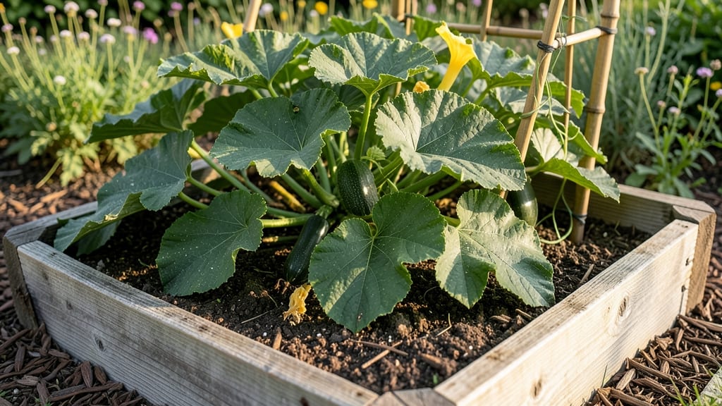 Raised Garden Bed For Zucchini: Modular Height for Bushy Vines and High Yields