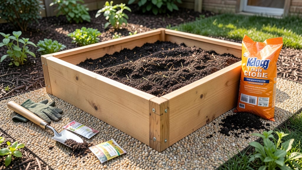 Kellogg Raised Bed and Potting Soil Guide: Modular Assembly for Deep Root Growth