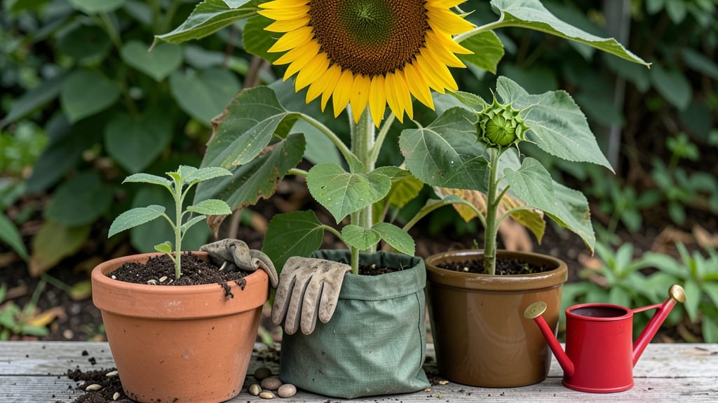 How Big of a Pot for Sunflowers: Space Requirements by Variety Height