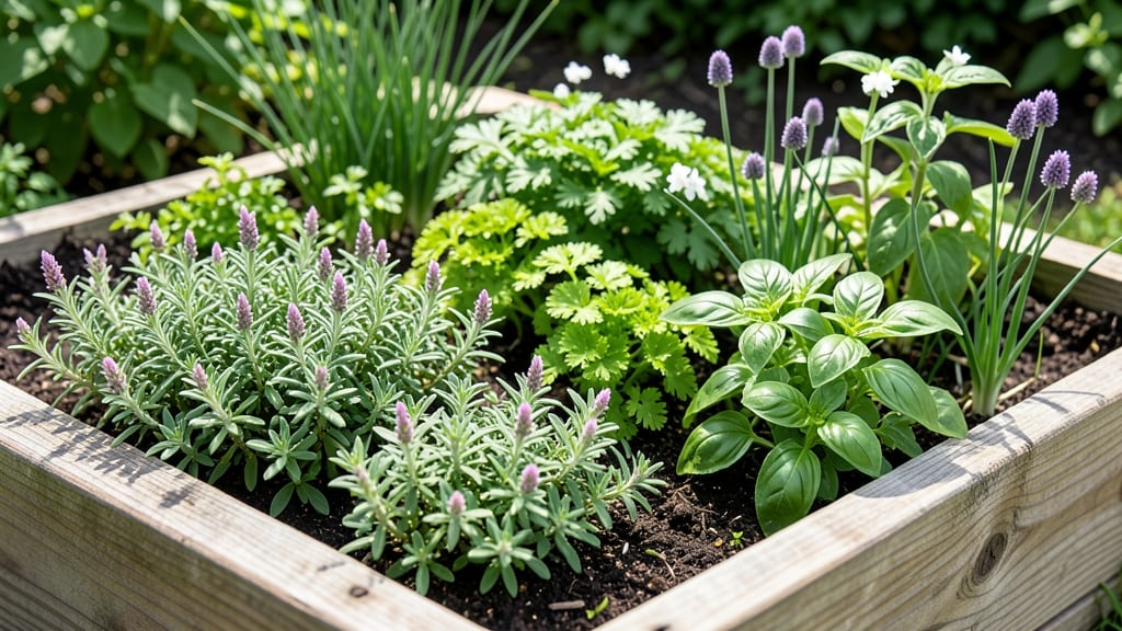 Raised Beds Against Fences: Modular Height System for Secure Plant Support