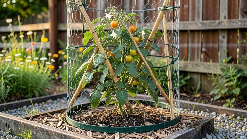 Raised Garden Bed Cage: Modular Height System for Perfect Plant Spacing