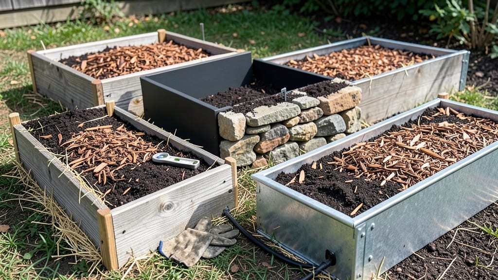 Raised Garden Bed Walls: Modular Height Systems for Custom Plant Zones