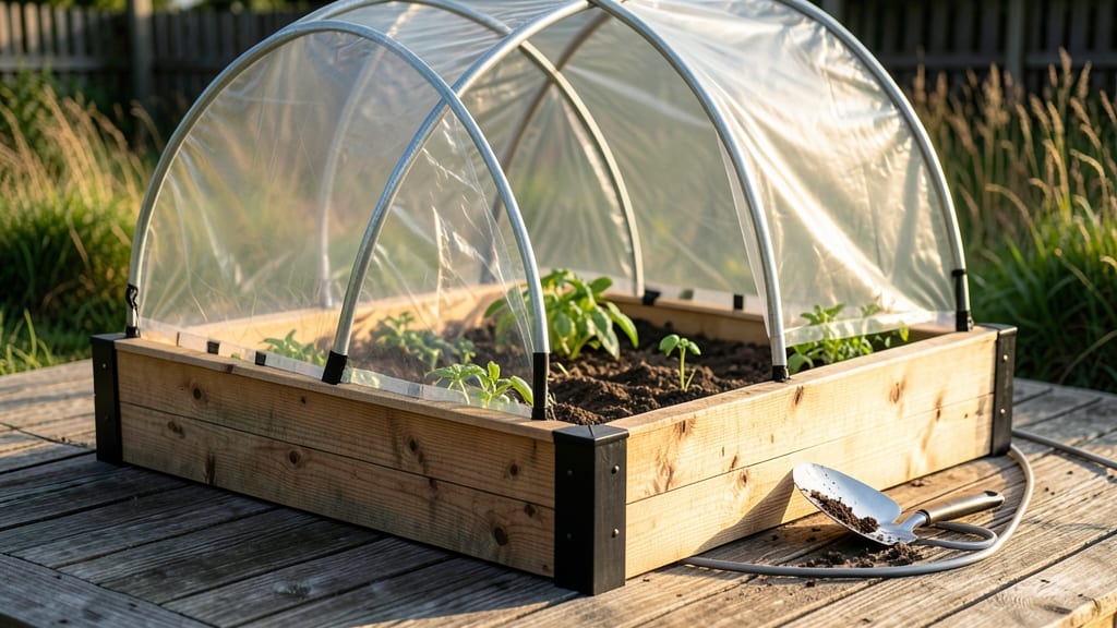 Raised Bed Hoop House: Extend Your Growing Season With Frost-Proof Protection