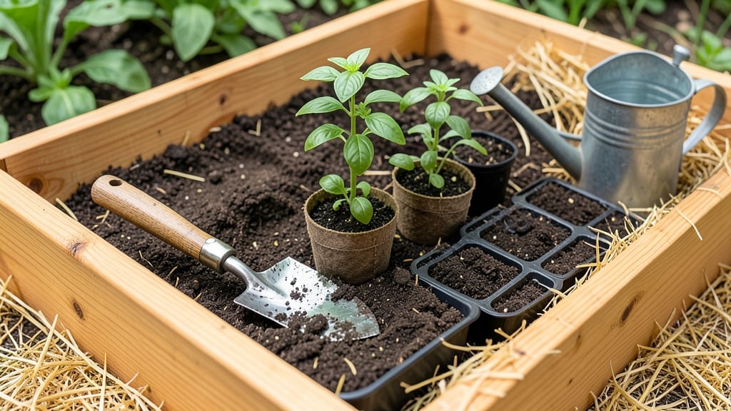 Raised Garden Bed Standing: Ergonomic Planting at Full Height