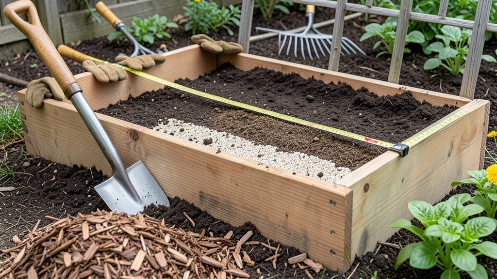 How to Fill a Raised Garden Bed with Soil: Layered Loam for Root Growth Success