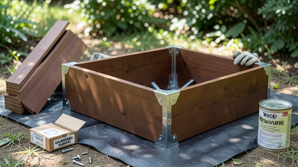 Wooden Raised Garden Bed Kits: Pre-Assembled Planter Boxes for Year-Round Planting