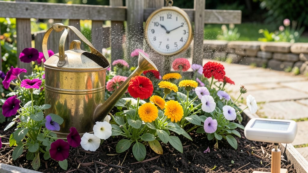 How Long to Water Flowers: Soil Test-Based Schedule for Thriving Blooms