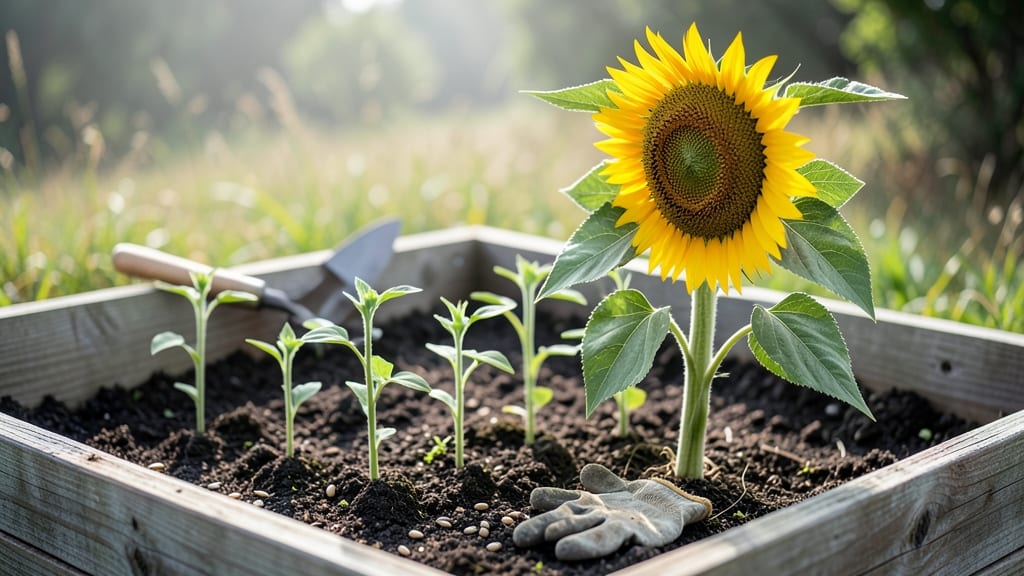 Raised Garden Beds For Sunflowers: Towering Stems in 60 Days