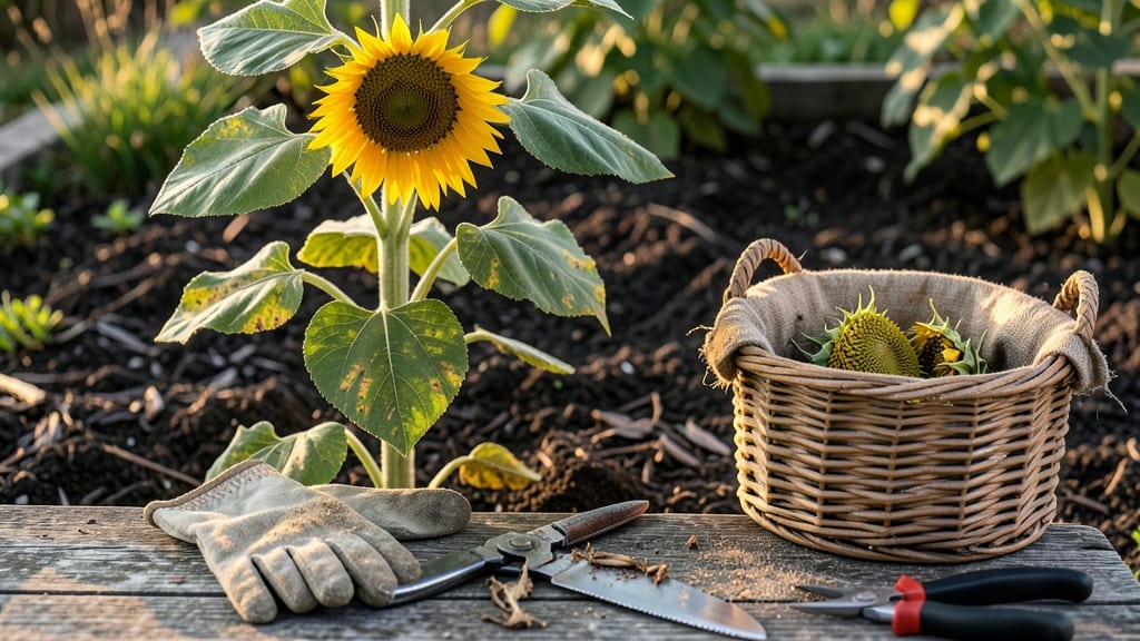 Harvesting Sunflower Plants: When to Cut for Maximum Seed Yield