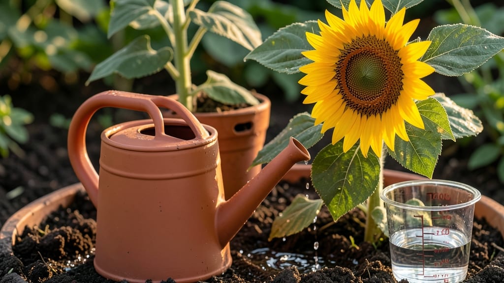 How Often to Water Sunflowers in Pots: Soil Dryness Test for Thriving Plants