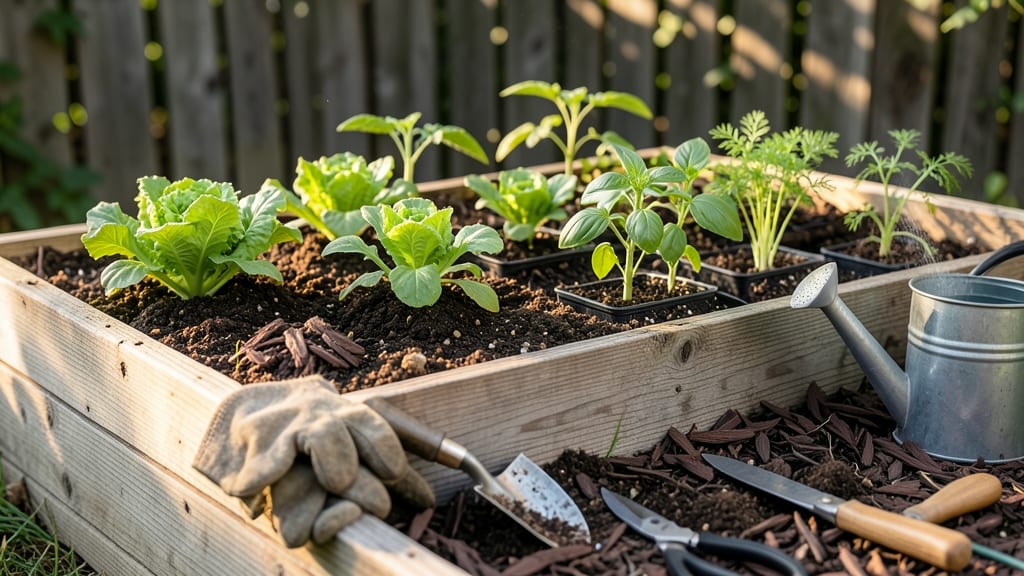 How to Plant a Raised Bed Vegetable Garden: Layered Soil Secrets for Bountiful Harvests